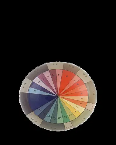 John Derian Color Wheel Dome Paperweight | Thumbnail 2