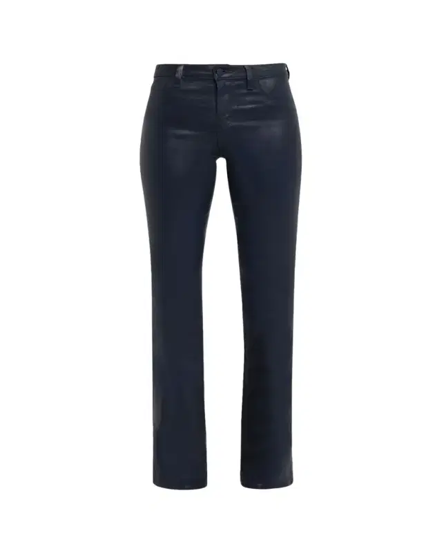 Selma High-Rise Coated Sleek Baby Boot Jeans