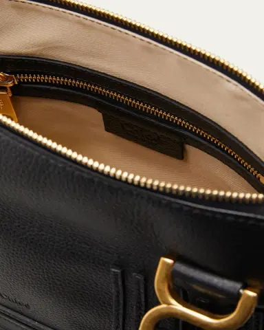 Chloé Marcie Small Satchel Bag in Grained Calfskin | Thumbnail 4 Chloé Marcie Small Satchel Bag in Grained Calfskin | Thumbnail 4