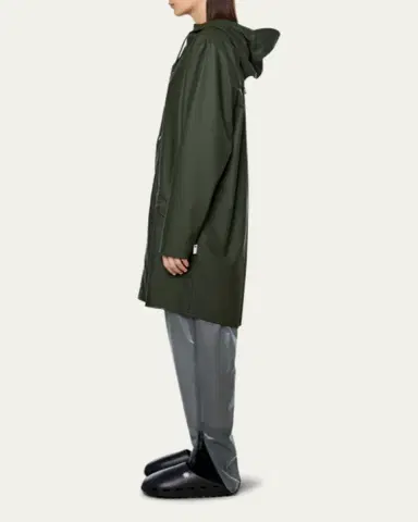 Rains Long Snap-Front Jacket | Thumbnail 3 Rains Long Snap-Front Jacket | Thumbnail 3