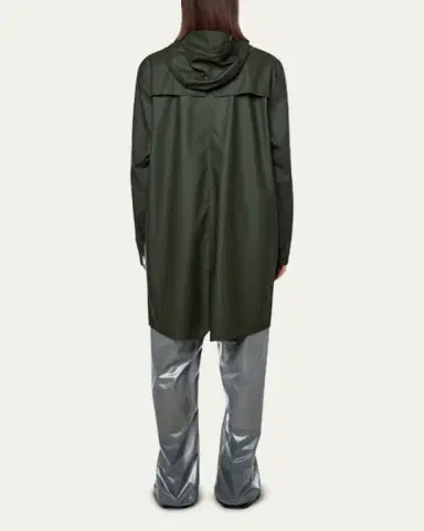 Rains Long Snap-Front Jacket | Thumbnail 4 Rains Long Snap-Front Jacket | Thumbnail 4