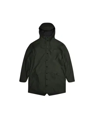Rains Long Snap-Front Jacket | Thumbnail 1 Rains Long Snap-Front Jacket | Thumbnail 1