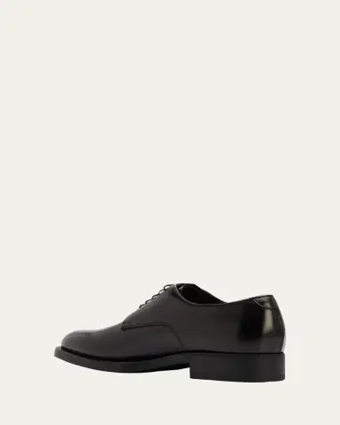 Giorgio Armani Men's Formal Leather Derby Shoes | Thumbnail 8