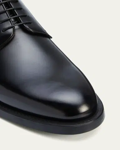 Giorgio Armani Men's Formal Leather Derby Shoes | Thumbnail 9
