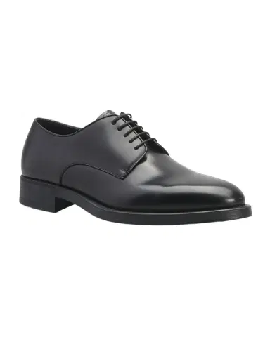 Giorgio Armani Men's Formal Leather Derby Shoes | Thumbnail 1