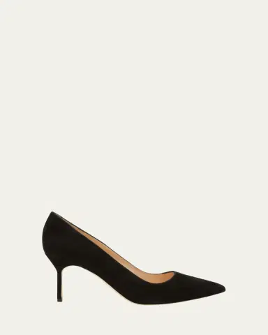 Manolo Blahnik BB 70mm Suede Stiletto Pumps | Thumbnail 6 Manolo Blahnik BB 70mm Suede Stiletto Pumps | Thumbnail 6