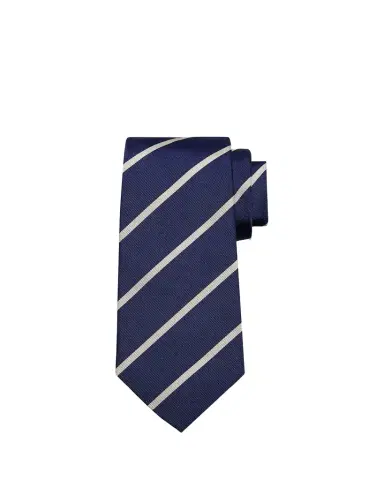 Ralph Lauren Purple Label Men 's Diagonal Striped Silk Tie | Thumbnail 1