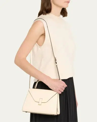 Valextra Iside Mini Leather Satchel Bag | Thumbnail 2 Valextra Iside Mini Leather Satchel Bag | Thumbnail 2