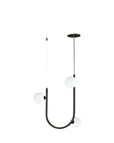 Studio M Nina Magon Design from Contour 3-Light Cord Hung Pendant 3000K | Thumbnail 1 Studio M Nina Magon Design from Contour 3-Light Cord Hung Pendant 3000K | Thumbnail 1