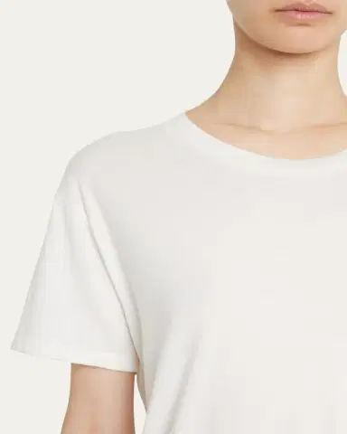 ÉTERNE Short-Sleeve Boyfriend T-Shirt | Thumbnail 12