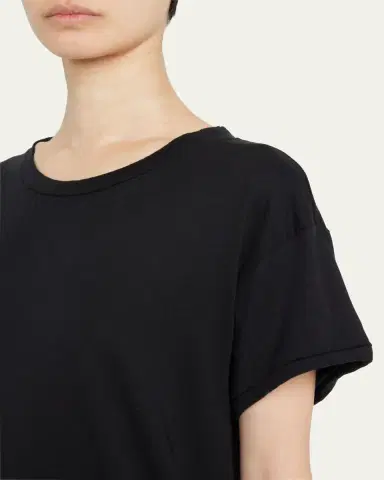 ÉTERNE Short-Sleeve Boyfriend T-Shirt | Thumbnail 5