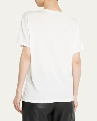ÉTERNE Short-Sleeve Boyfriend T-Shirt | Thumbnail 10