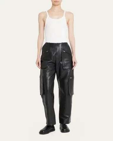 ÉTERNE Cropped Rib Tank Top | Thumbnail 7