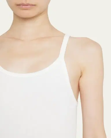 ÉTERNE Cropped Rib Tank Top | Thumbnail 10