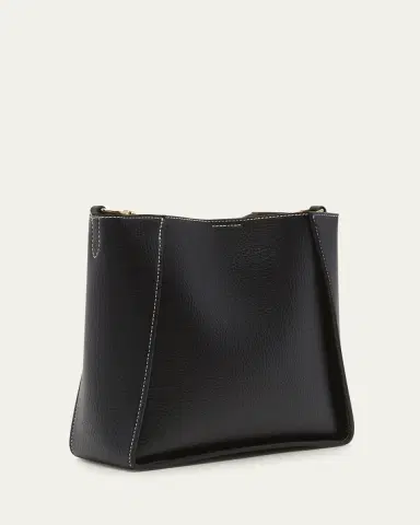 Stella McCartney Mini Logo Grain Vegan Leather Crossbody Bag | Thumbnail 3 Stella McCartney Mini Logo Grain Vegan Leather Crossbody Bag | Thumbnail 3