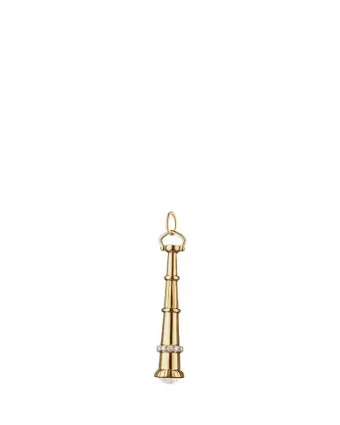MONICA RICH KOSANN 18k Yellow Gold Curiosity Telescope Charm | Thumbnail 1