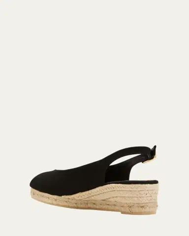 Castañer Dosalia Canvas Wedge Espadrilles | Thumbnail 4 Castañer Dosalia Canvas Wedge Espadrilles | Thumbnail 4