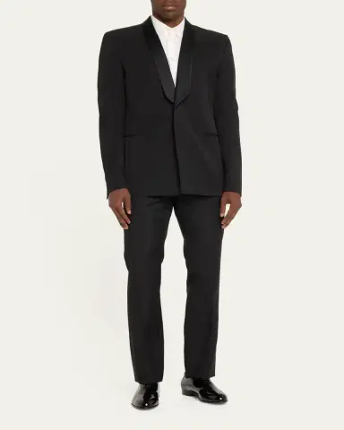 Brioni Men's Patent Lace-Up Oxford Loafers | Thumbnail 3