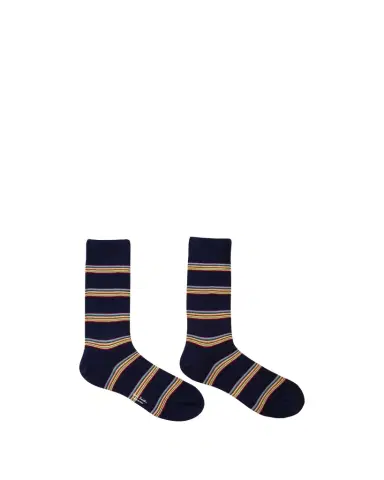 Paul Smith Men's Multiblock Ribbed Crew Socks | Thumbnail 1