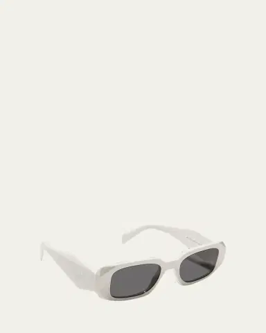 Prada Men's Rectangle Acetate Logo Sunglasses | Thumbnail 5 Prada Men's Rectangle Acetate Logo Sunglasses | Thumbnail 5