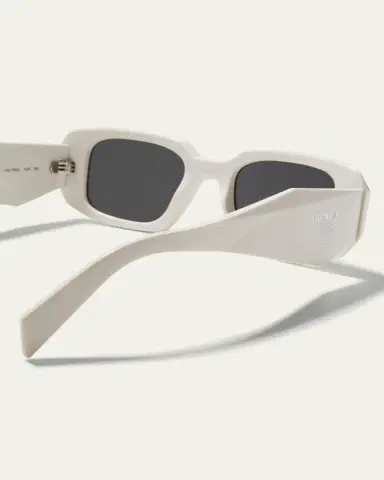 Prada Men's Rectangle Acetate Logo Sunglasses | Thumbnail 8 Prada Men's Rectangle Acetate Logo Sunglasses | Thumbnail 8