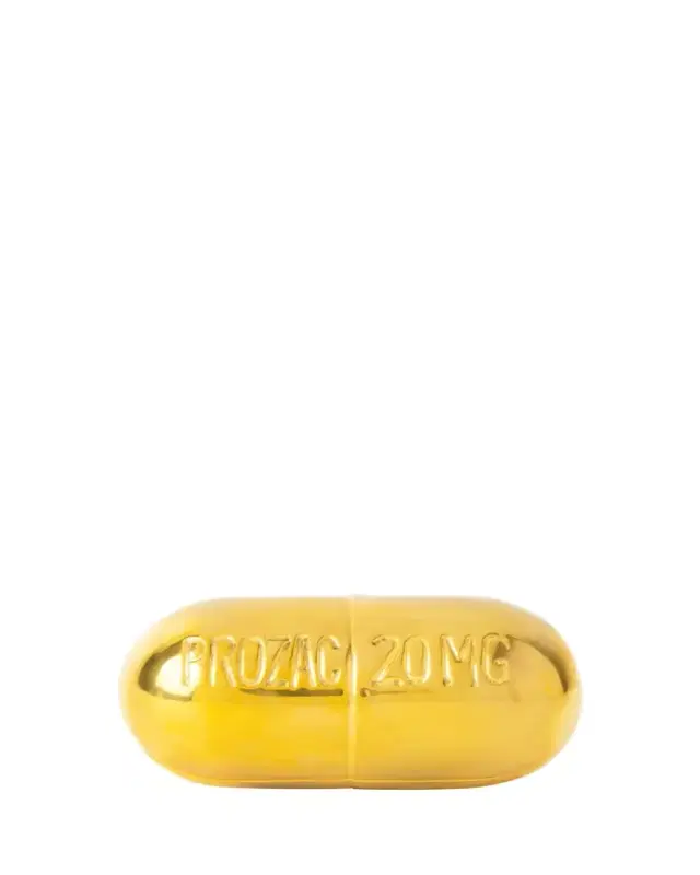 Jonathan Adler Brass Pill Box