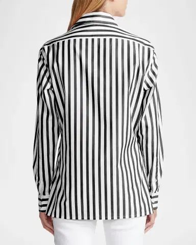 Ralph Lauren Collection Capri Stripe Button-Down Shirt | Thumbnail 2