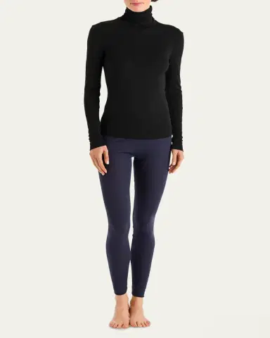 Hanro Silk-Cashmere Turtleneck Top | Thumbnail 2