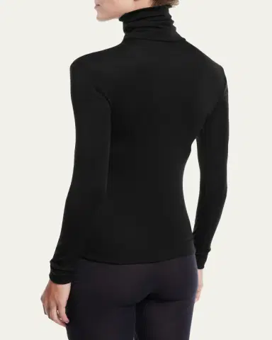 Hanro Silk-Cashmere Turtleneck Top | Thumbnail 3