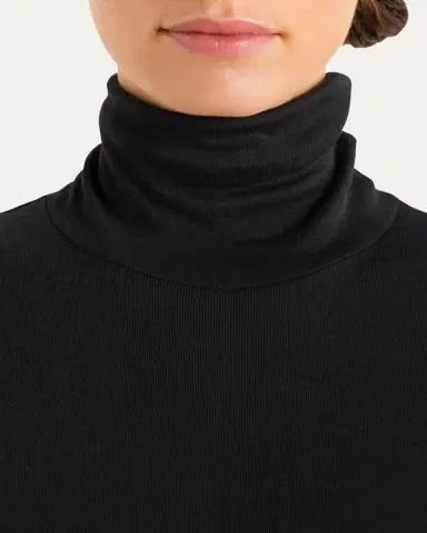 Hanro Silk-Cashmere Turtleneck Top | Thumbnail 5