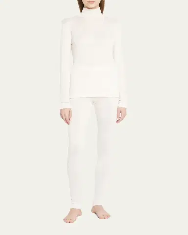 Hanro Silk-Cashmere Turtleneck Top | Thumbnail 6