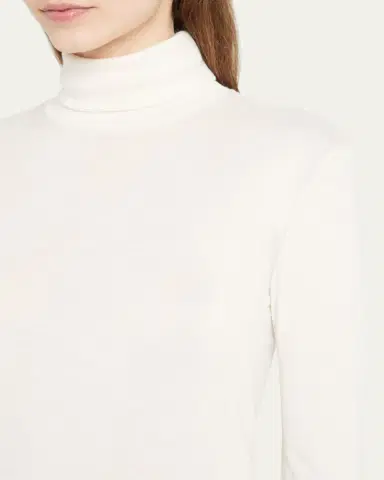 Hanro Silk-Cashmere Turtleneck Top | Thumbnail 9