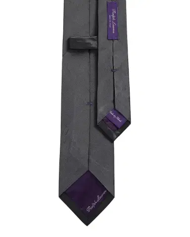 Ralph Lauren Purple Label Men's Peau de Soie Tie | Thumbnail 1 Ralph Lauren Purple Label Men's Peau de Soie Tie | Thumbnail 1