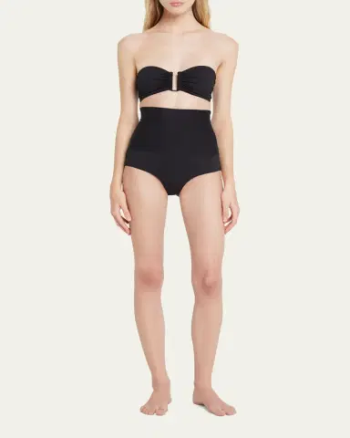 Eres Gredin High-Waist Adjustable Bikini Bottom | Thumbnail 2