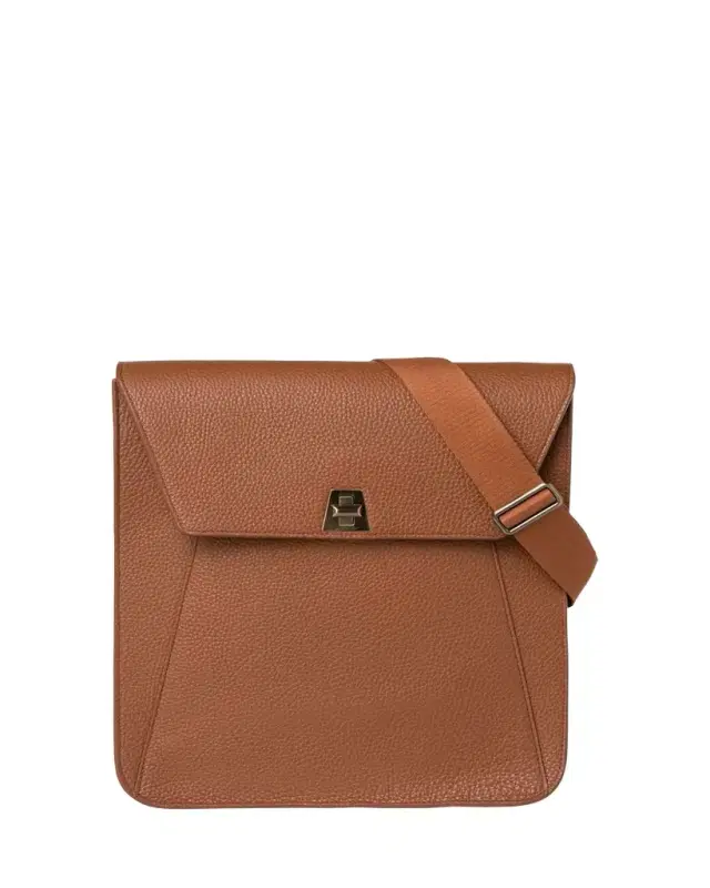 Anouk Medium Leather Messenger Bag