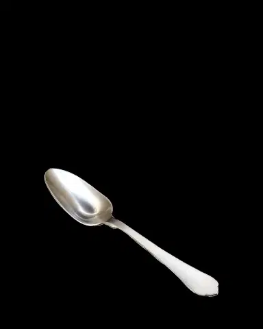 Astier De Villatte Naples Dessert Spoon, Stone Finish | Thumbnail 2