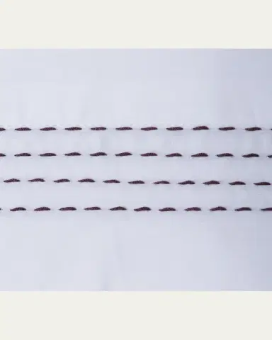 The Lino Essential Embroidered Flat Sheet | Thumbnail 2
