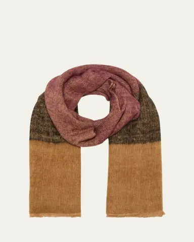 Denis Colomb Hokkaido Color-Block Shawl | Thumbnail 11 Denis Colomb Hokkaido Color-Block Shawl | Thumbnail 11