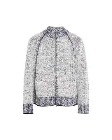 3.1 Phillip Lim Men's Marled Full-Zip Cardigan Sweater | Thumbnail 1
