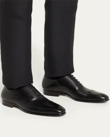 Magnanni Men's Segovia Cap-Toe Leather Oxfords | Thumbnail 2 Magnanni Men's Segovia Cap-Toe Leather Oxfords | Thumbnail 2