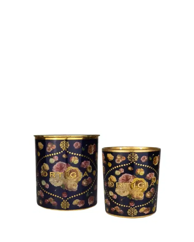ORTIGIA Rose Antiche Decorated Candle, 13.4 oz.