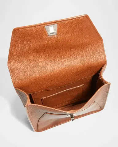 Akris Anouk Small Leather Messenger Bag | Thumbnail 4 Akris Anouk Small Leather Messenger Bag | Thumbnail 4