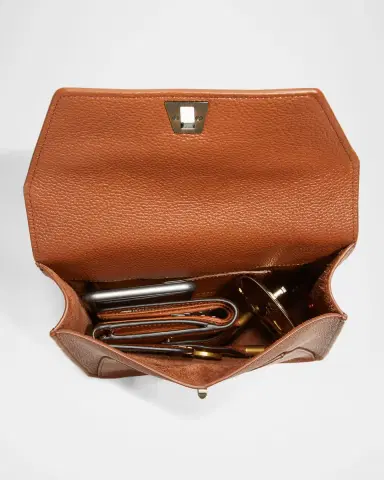 Akris Anouk Small Leather Messenger Bag | Thumbnail 5 Akris Anouk Small Leather Messenger Bag | Thumbnail 5