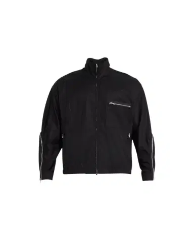 3.1 Phillip Lim Men's Curve-Zip Blouson Jacket | Thumbnail 1 3.1 Phillip Lim Men's Curve-Zip Blouson Jacket | Thumbnail 1