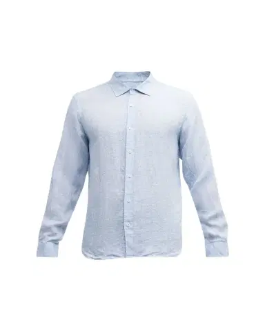Orlebar Brown Men's Giles Linen Sport Shirt | Thumbnail 1 Orlebar Brown Men's Giles Linen Sport Shirt | Thumbnail 1