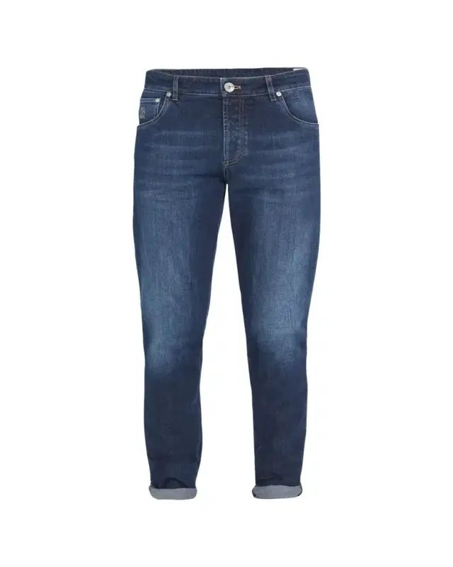 Brunello Cucinelli Men's 5-Pocket Denim Jeans