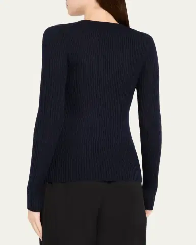 Gabriela Hearst Browning Cashmere Ribbed Top | Thumbnail 3 Gabriela Hearst Browning Cashmere Ribbed Top | Thumbnail 3