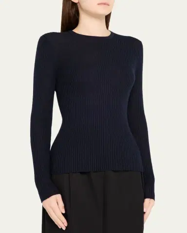 Gabriela Hearst Browning Cashmere Ribbed Top | Thumbnail 4 Gabriela Hearst Browning Cashmere Ribbed Top | Thumbnail 4