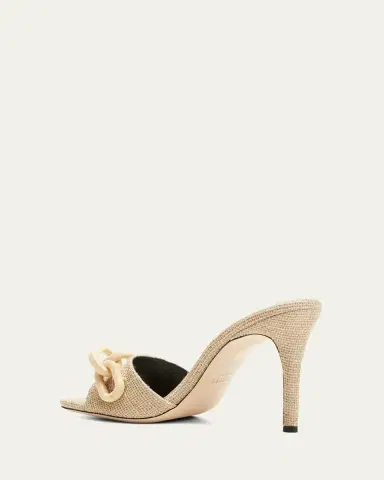 SERENA UZIYEL Catena Chain Mule Sandals | Thumbnail 4