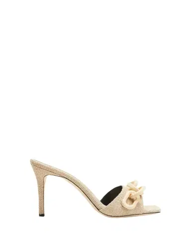 SERENA UZIYEL Catena Chain Mule Sandals | Thumbnail 1